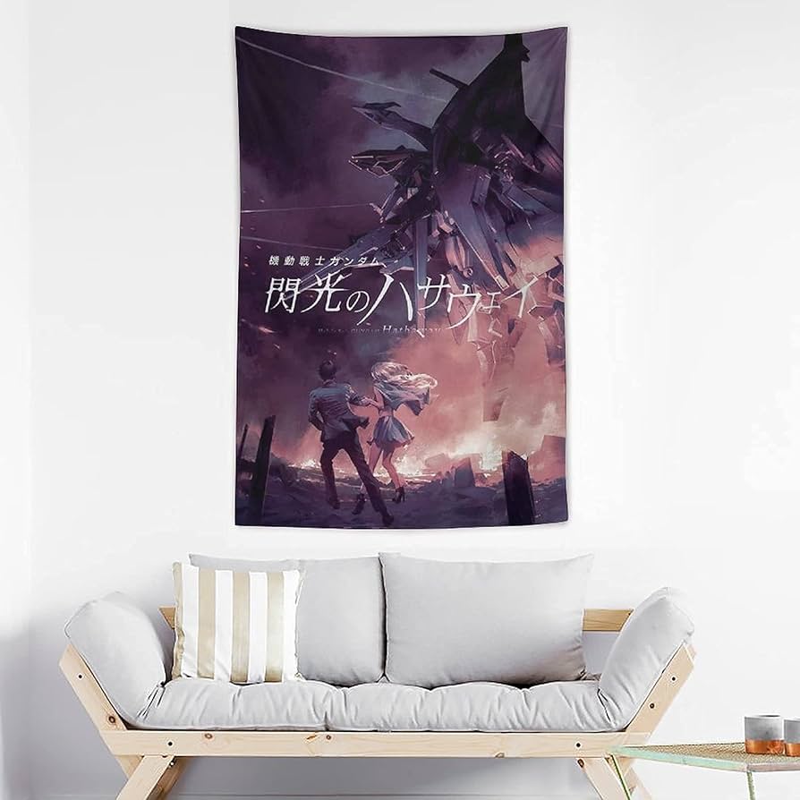 Amazon.co.jp: 機動戦士ガンダム 閃光のハサウェイ タペストリー 背景