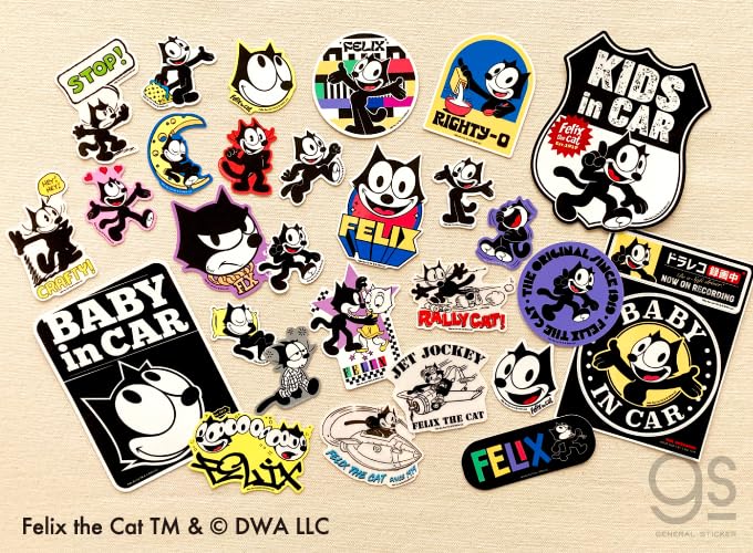 Amazon | FELIX ダイカットミニステッカー NON NON ユニバーサル