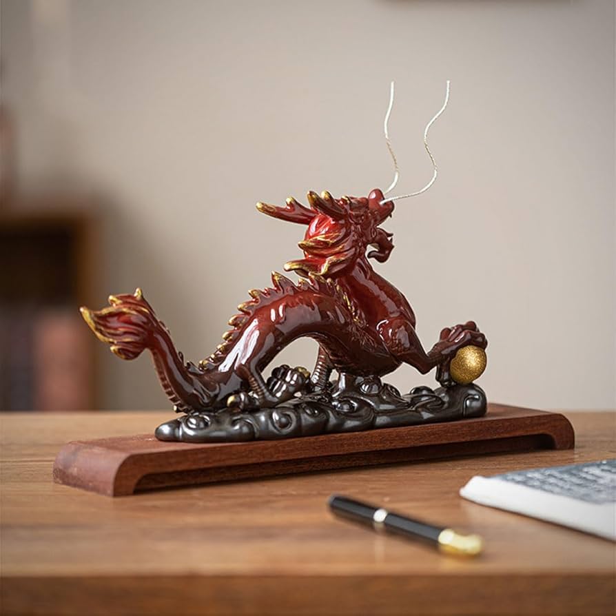 Amazon.co.jp: 干支 置物 辰 金の龍神様 龍 の 置物 神社 開運グッズ