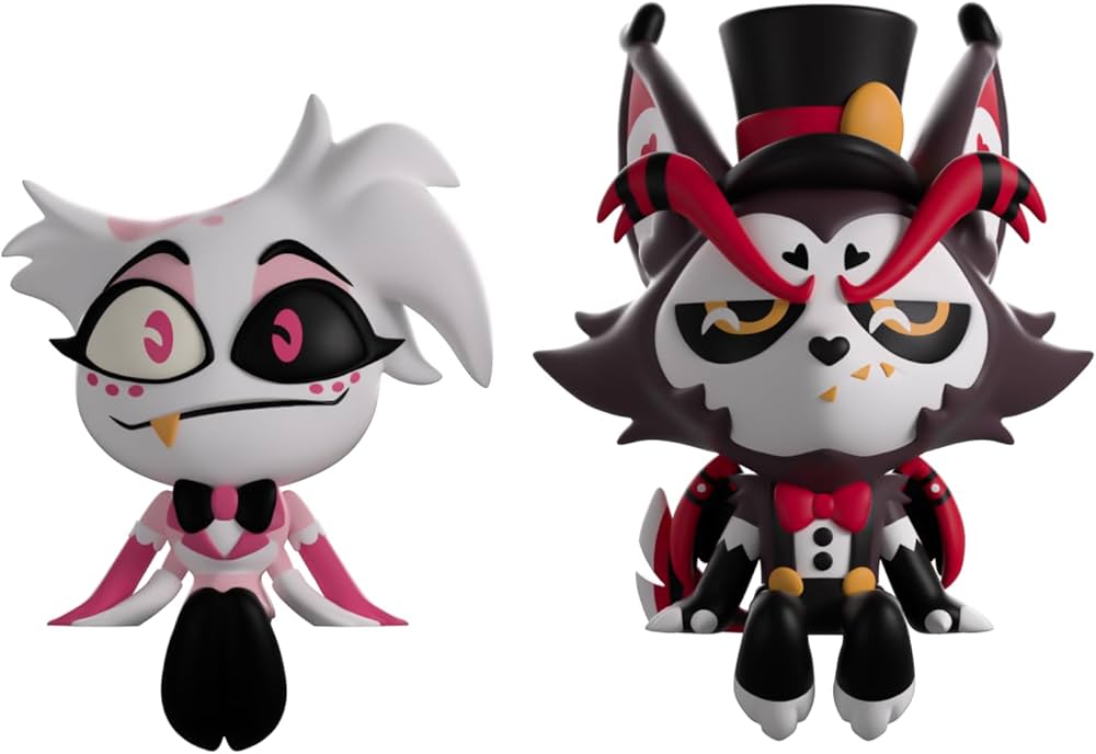 Amazon.co.jp: Youtooz Hazbin Hotel モニターフィギュア 2体セット