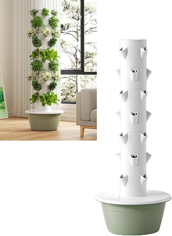 Amazon | すいこう栽培キット 水耕栽培 タワー 水耕栽培 ポット 水耕