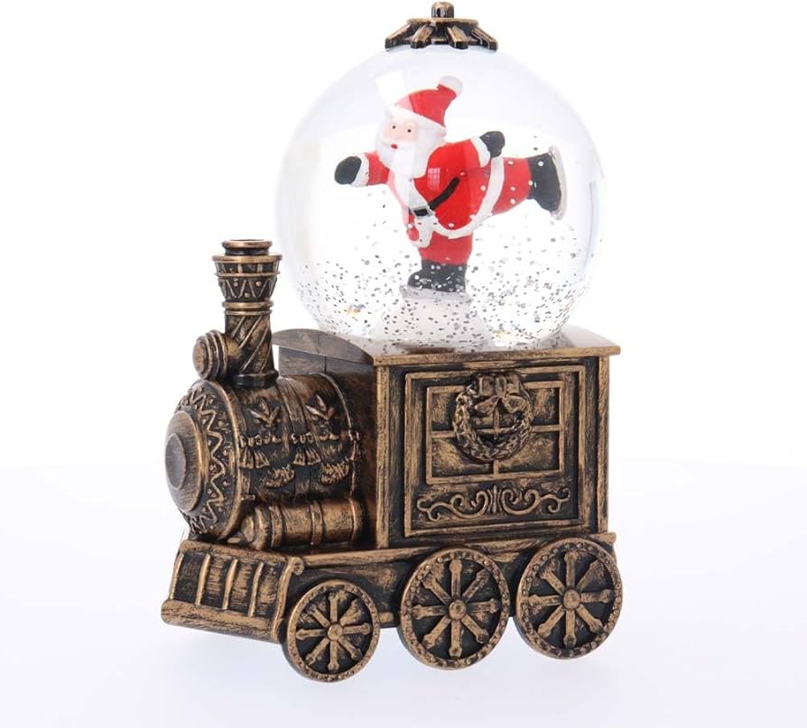 Amazon.co.jp: [ミッシュ キッシュ]スノーイング スノードーム 光る