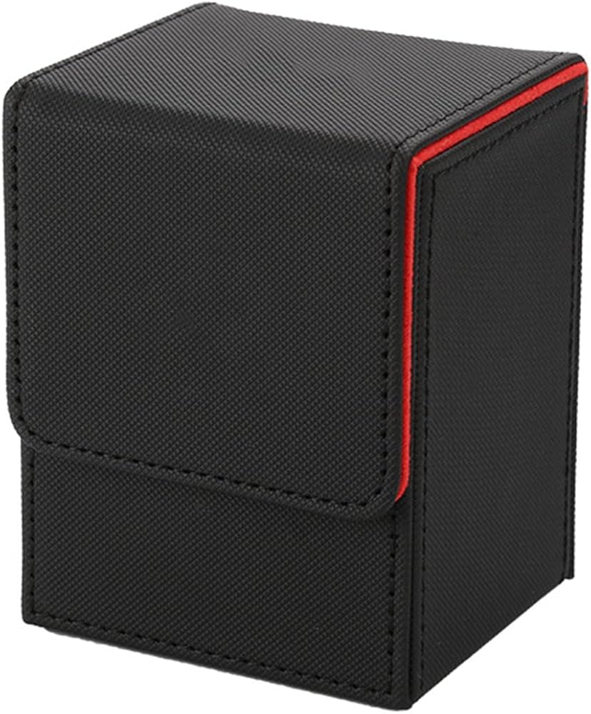 Amazon | Venssu デッキケース トレカケース 縦入れ マグネット PU