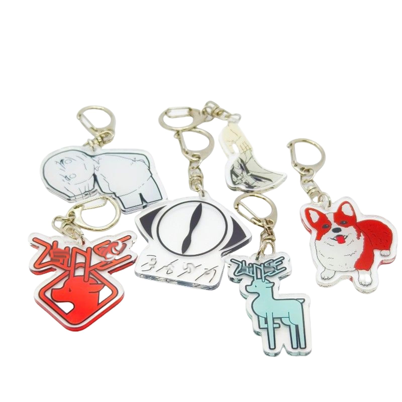 Amazon.co.jp: [SDCADQ]ヨルシカ 周辺 キーホルダー 日常 装飾品 軽量