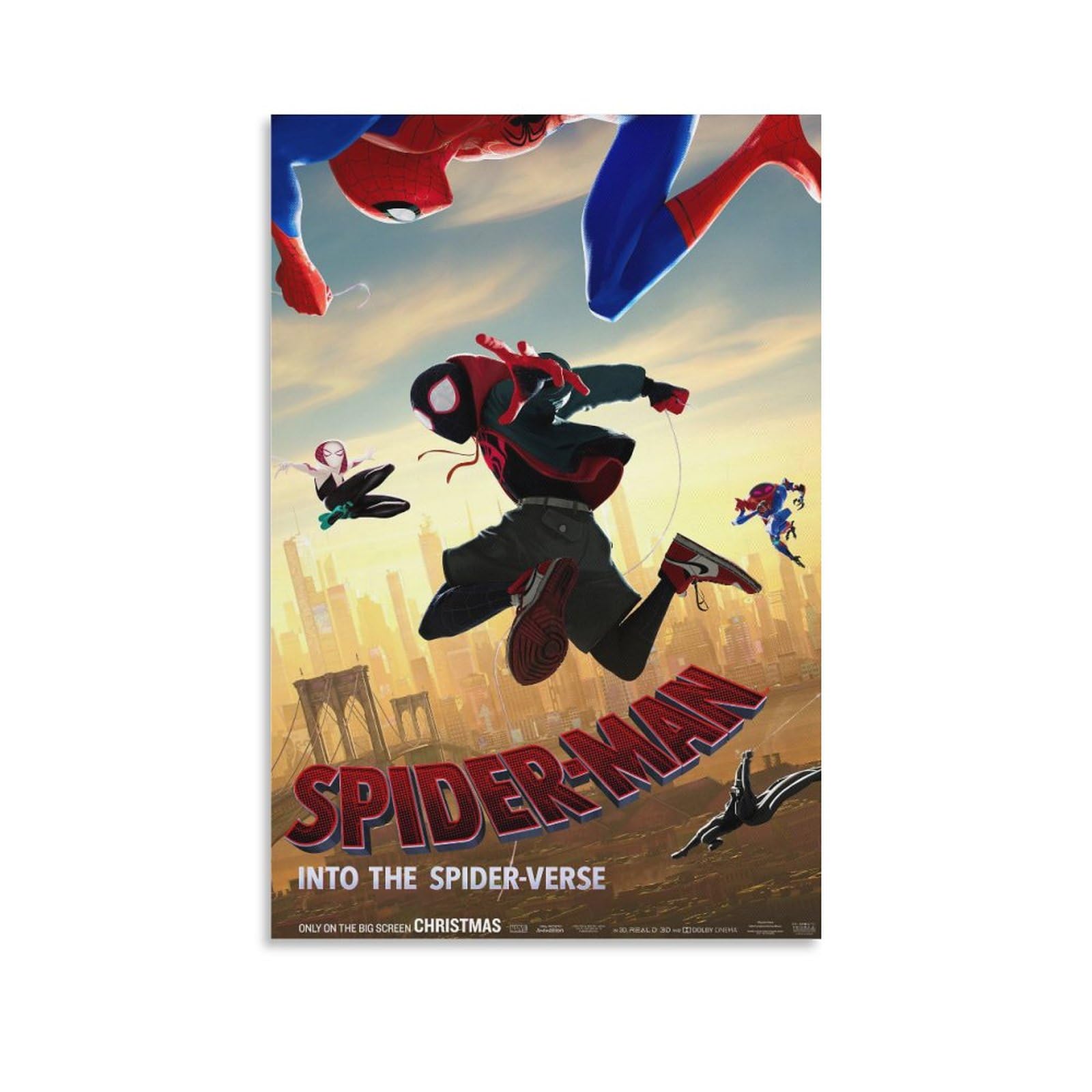 Amazon.co.jp: 映画ポスター スパイダーマン スパイダーバース
