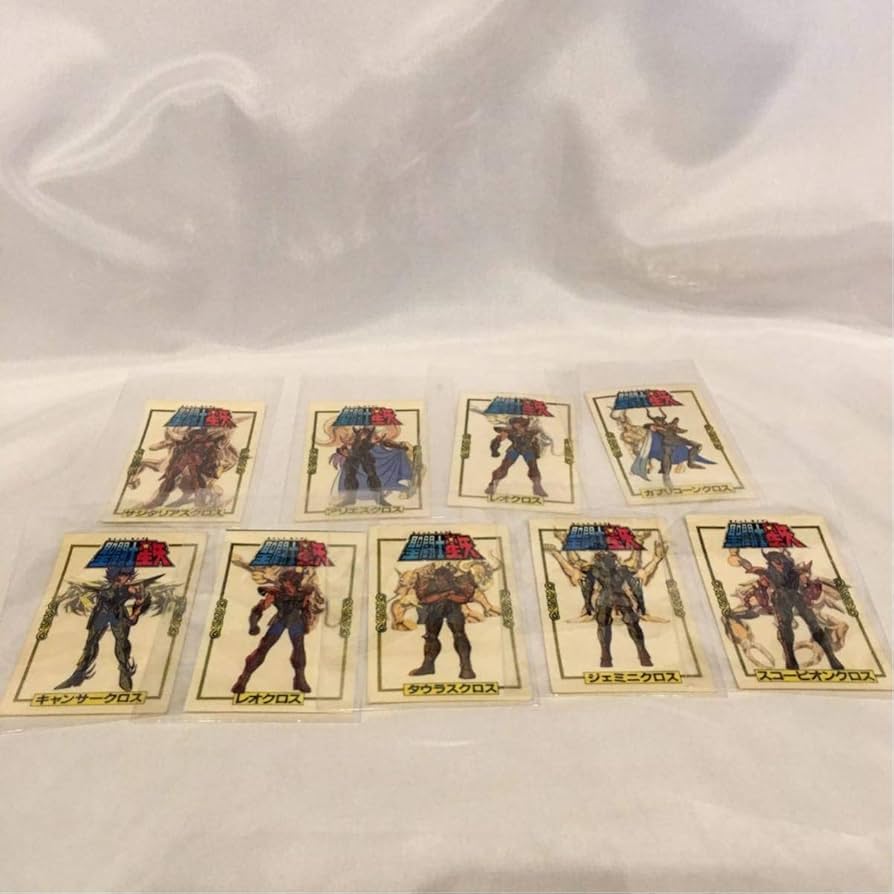 Amazon.co.jp: 当時物 聖闘士星矢 × 不二家 カード ステッカー シール