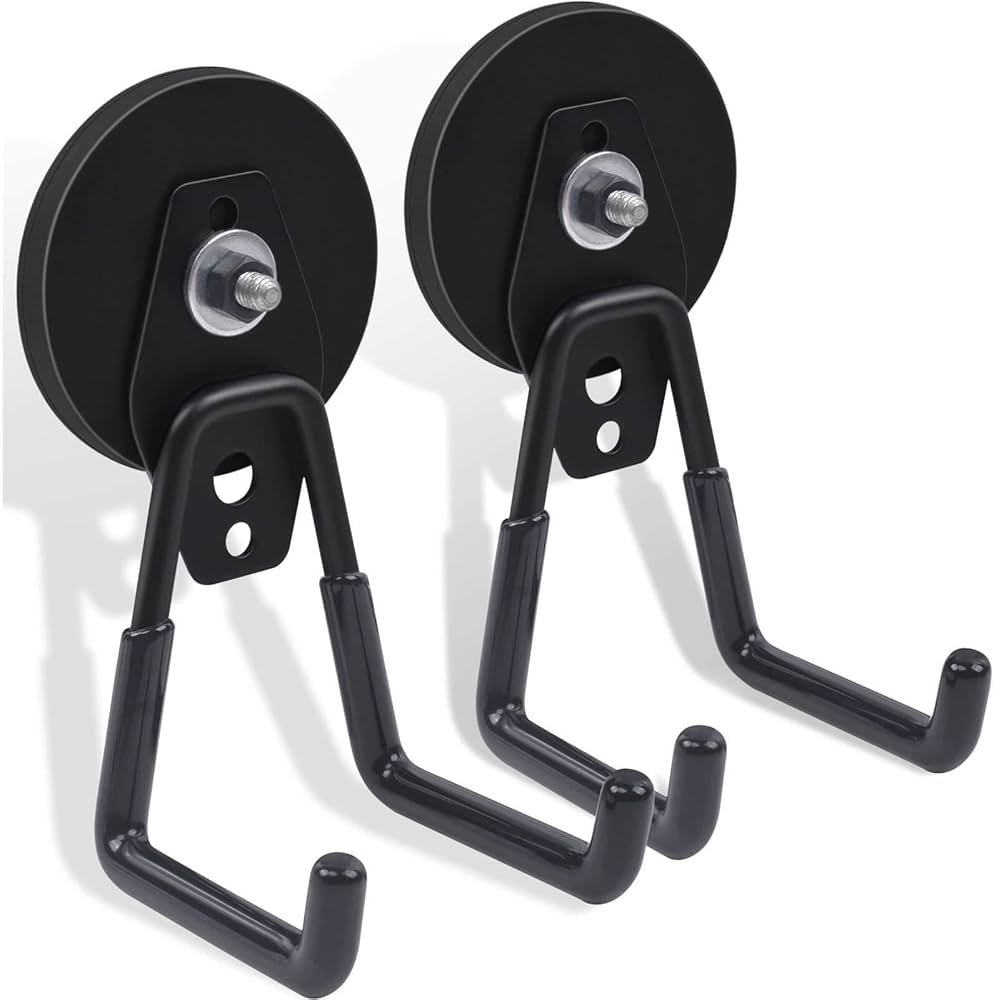 Amazon.co.jp: MAYDIYCI 超強力マグネットフック 磁石付ダブルフック