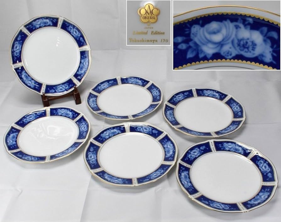 Amazon.co.jp: 大倉陶園 特別限定作品 高島屋150周年記念 LIMITED