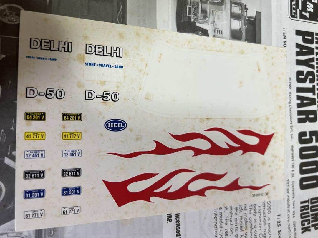 Amazon.co.jp: 希少 ERTL PAYSTAR 5000 DUMP TRUCK ダンプトラック