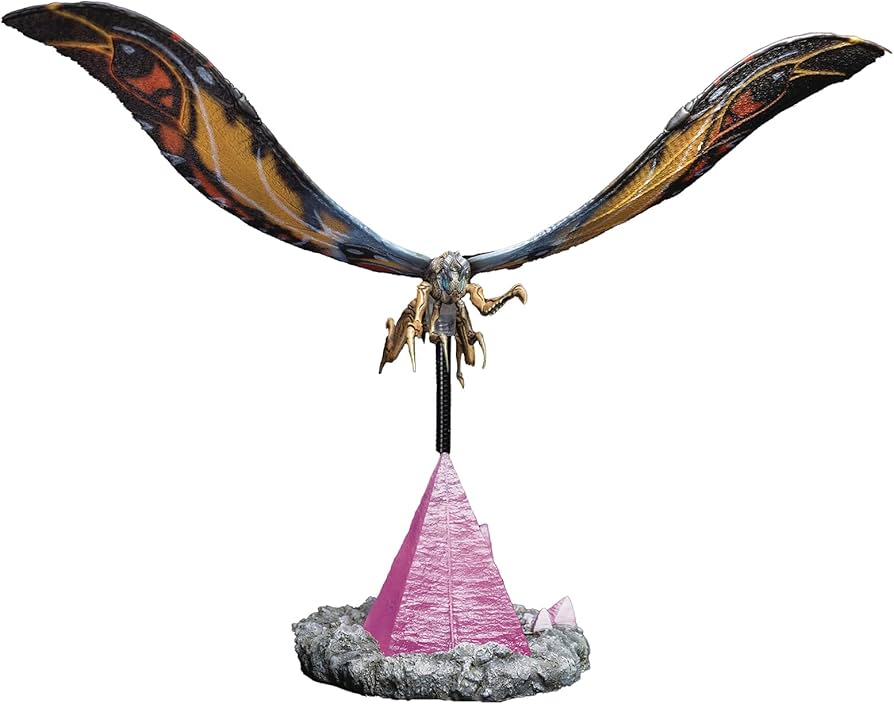 Amazon.co.jp: ゴジラ×コング:新帝国:モスラソフトビニールフィギュア