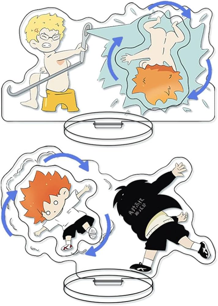 Amazon.co.jp: ハイキュー アクリルスタンド 回転アクリルスタンド