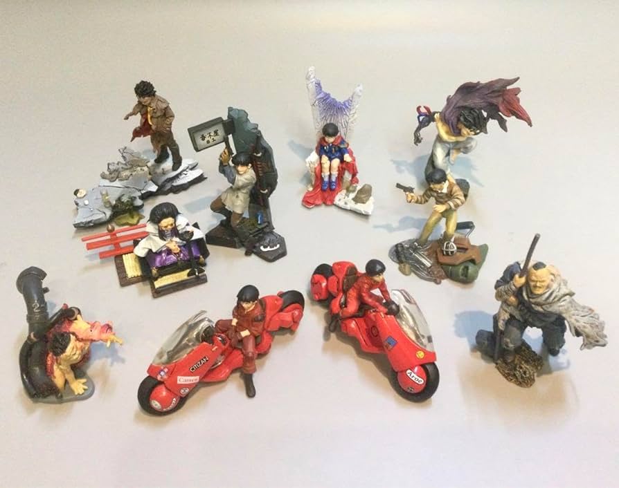 Amazon | 海洋堂 KM AKIRA アキラ 12 ガチャ 全10種セット 金田 バイク