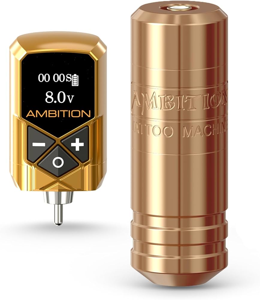 Amazon | Ambition Torped タトゥーマシンキット - ロータリータトゥー