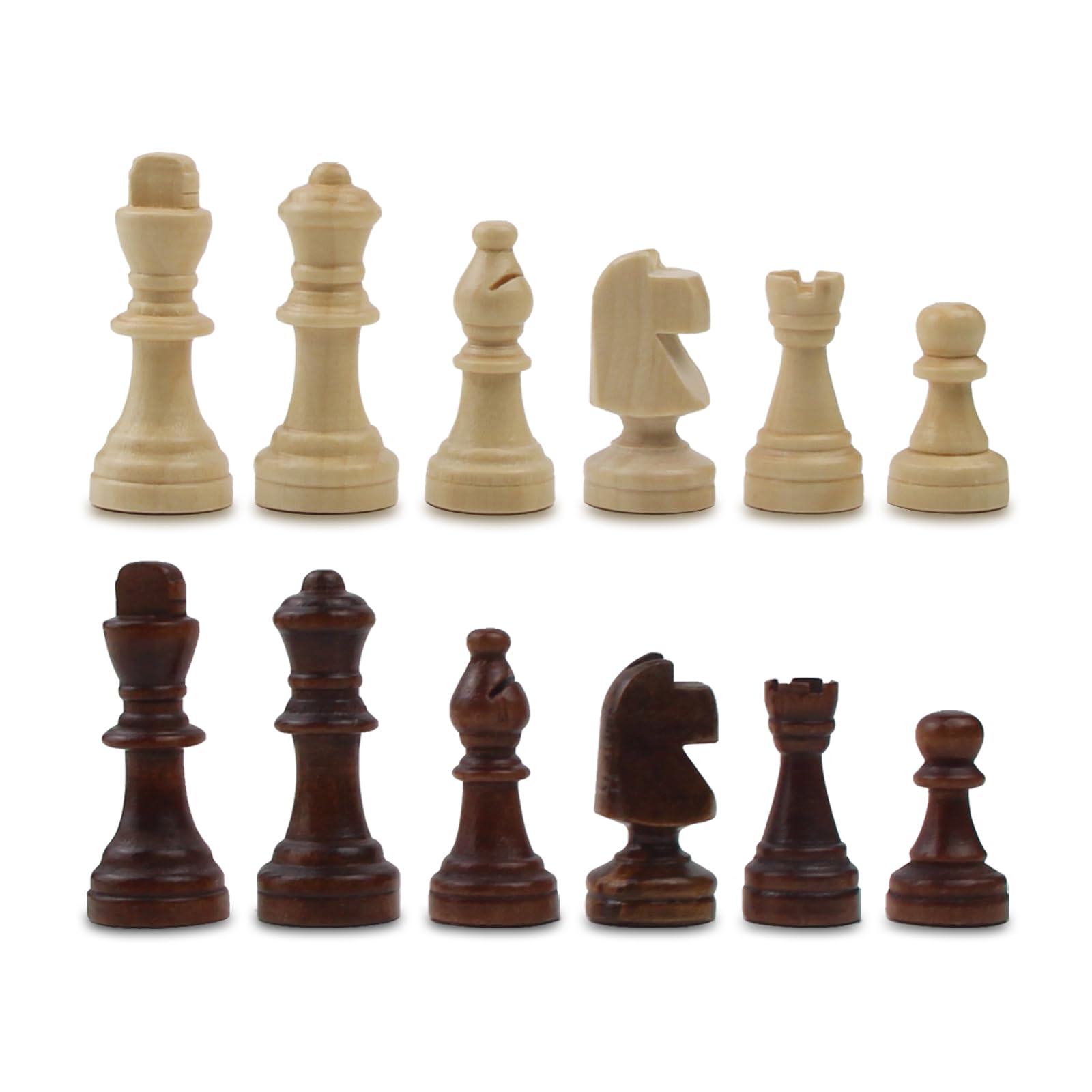Amazon | Vonset チェスピース 木製 チェスピース 2 エクストラ