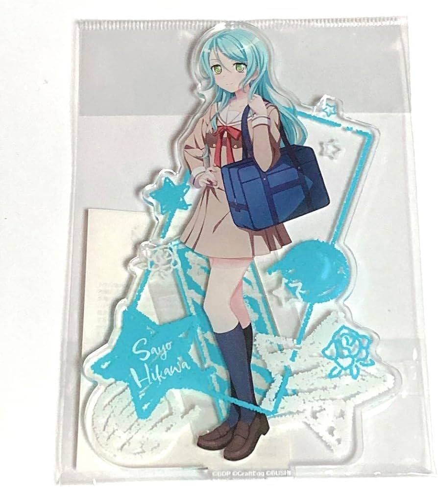 Amazon.co.jp: バンドリ GIGO セガ school 制服 アクリルスタンド 氷川