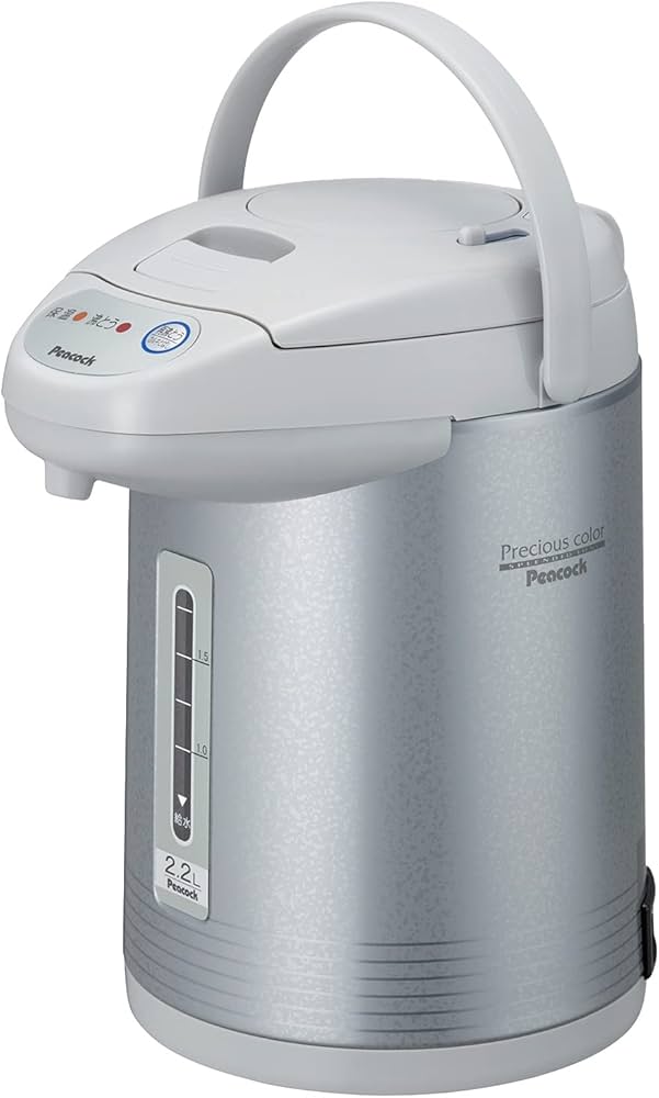 Amazon | ピーコック 電気沸とうエアーポット(カルキとばし) 2.2L