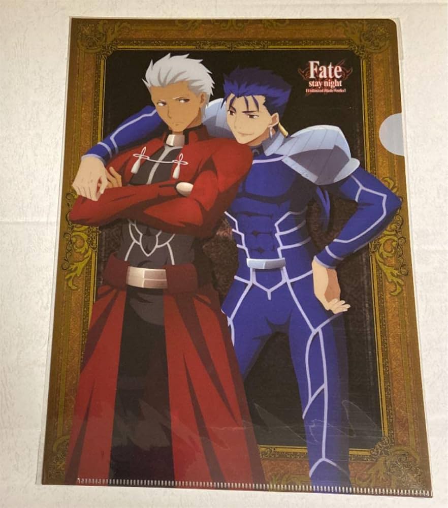 Amazon.co.jp: Fate UBW クリアファイル アーチャー エミヤ ランサー