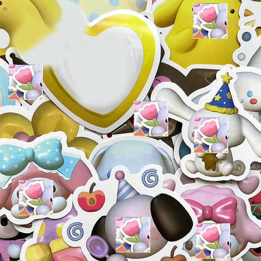 Amazon.co.jp: 120枚 ステッカー アニメキャラクター貼り紙 PVC