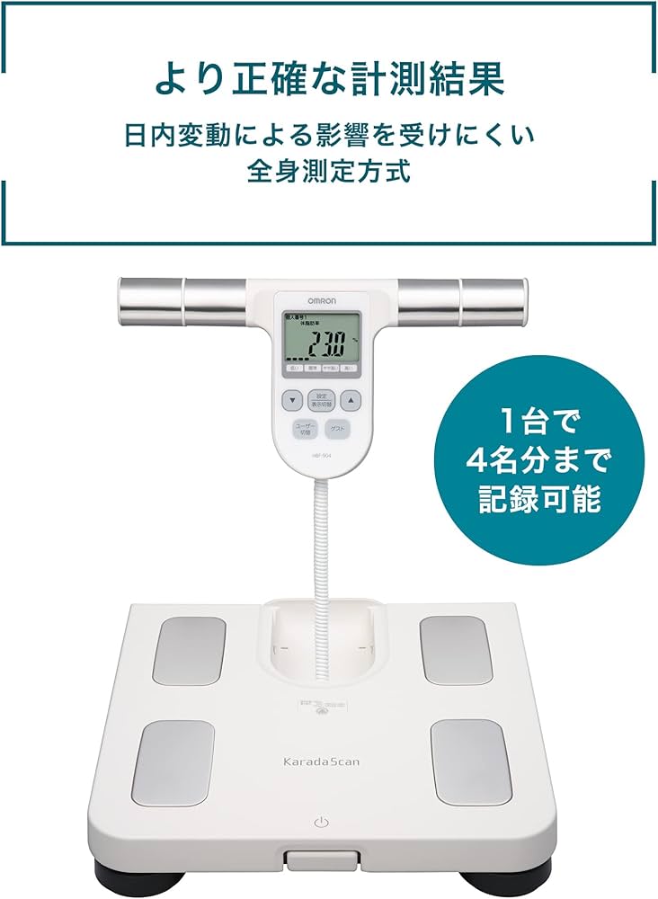 Amazon | オムロン OMRON 体重体組成計 カラダスキャン HBF-904