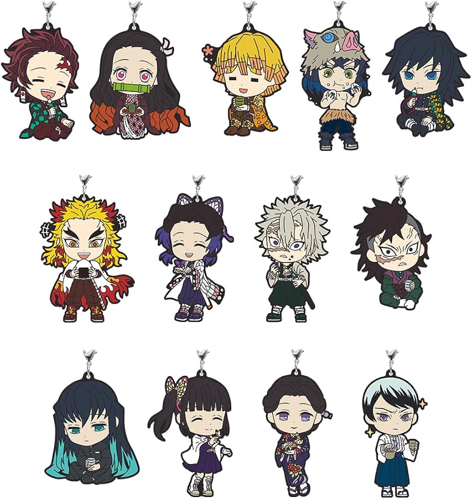 Amazon.co.jp: 一番くじ 鬼滅の刃 鬼殺の志 F賞 きゅんキャラ ラバー