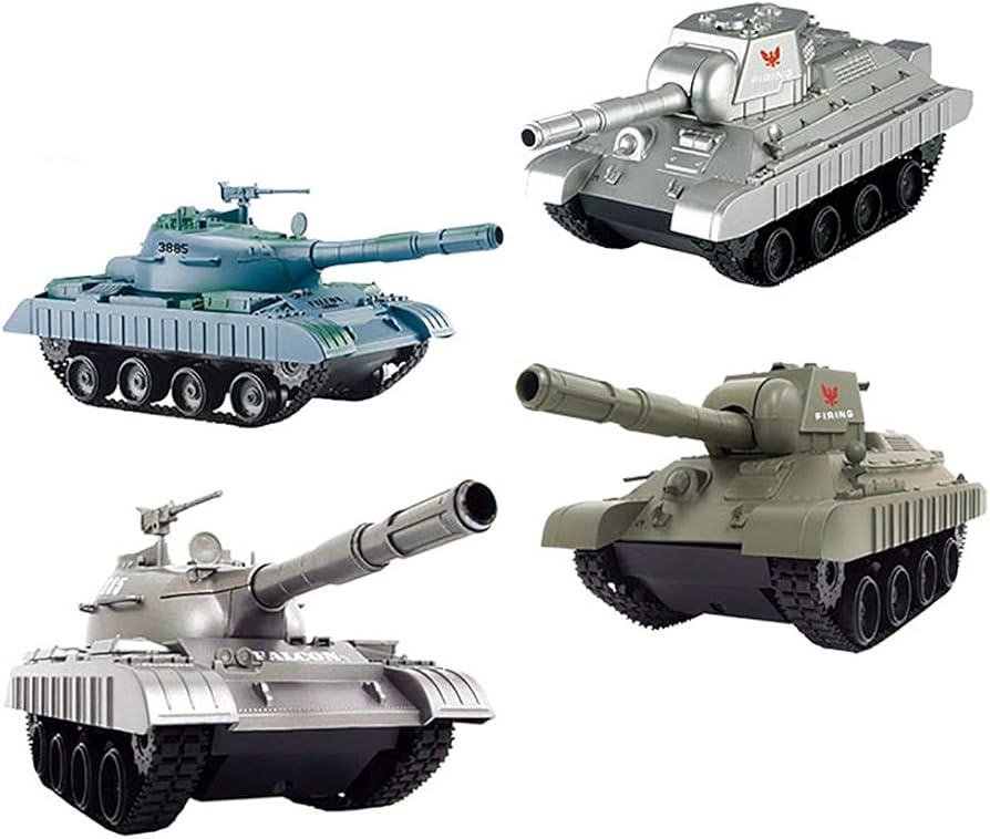 Amazon.co.jp: RC ラジコン BATTLE TANK バトルタンク 連結可動式