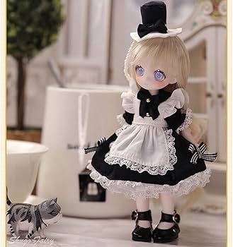 Amazon.co.jp: KAKAA BJDドール フルセット1/8 球体関節人形 14.5cm SD