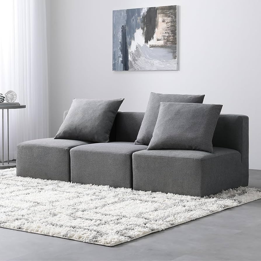 Amazon｜RASIK ソファー 3人掛け 3点セット (1人掛けソファ×3