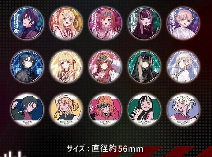 Amazon.co.jp: ホロラ regloss 缶バッジ コンプ アクリル カード 特典