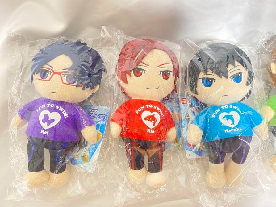 Amazon.co.jp: free ぬいぐるみ ぶすぬい 七瀬遙 松岡凛 橘真琴 葉月渚