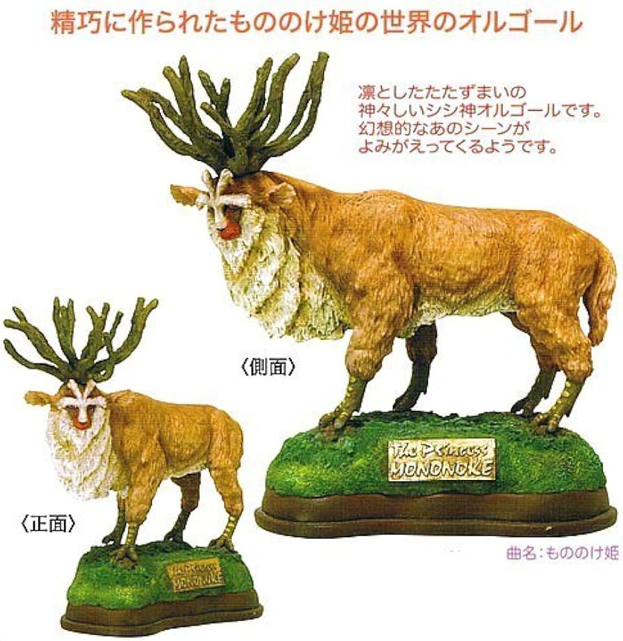 Amazon.co.jp: スタジオジブリ もののけ姫 シシ神 オルゴール : おもちゃ