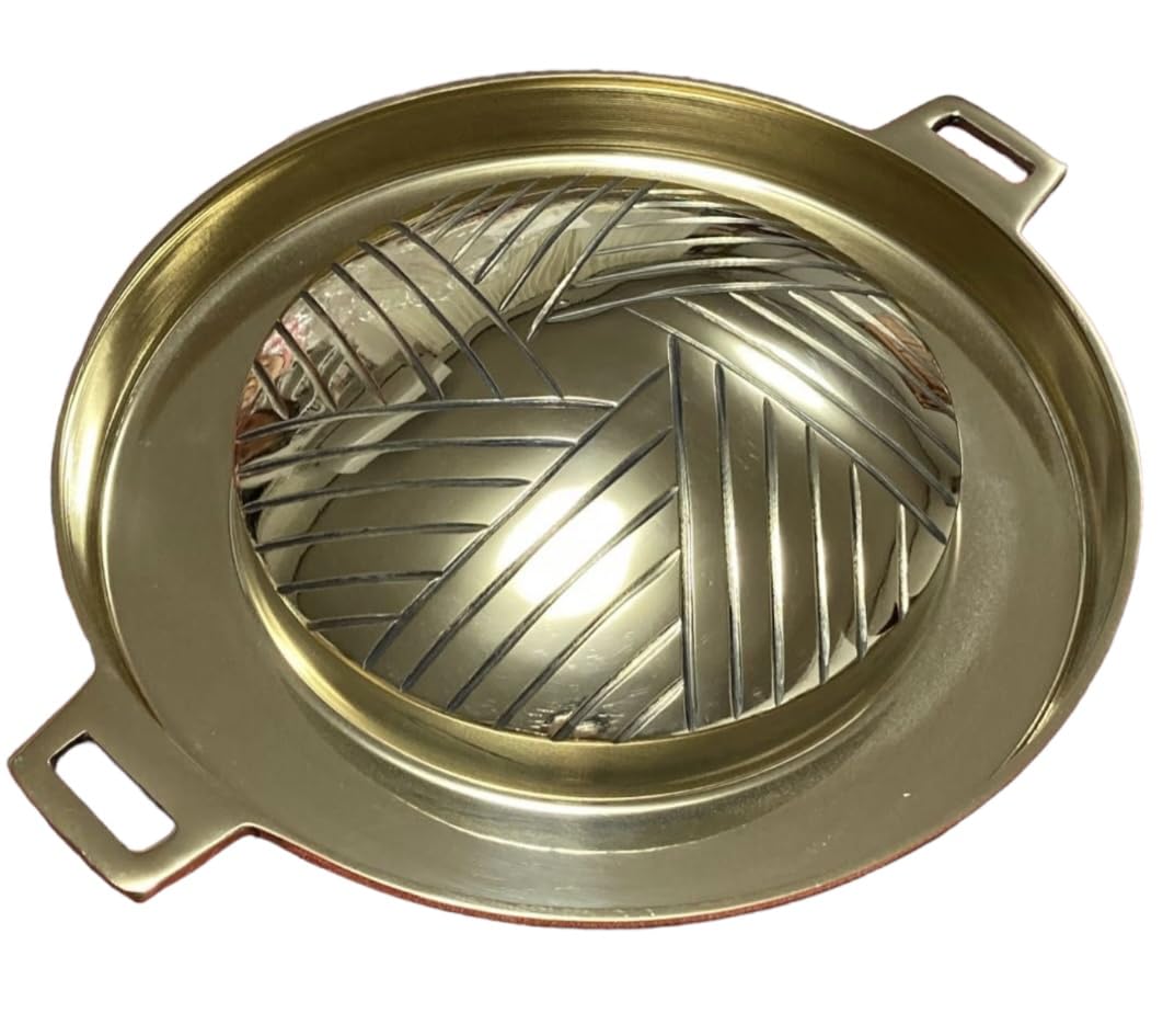 Amazon.co.jp: ムーカタ鍋 真鍮製 タイ料理 タイ焼肉 ムーカタ