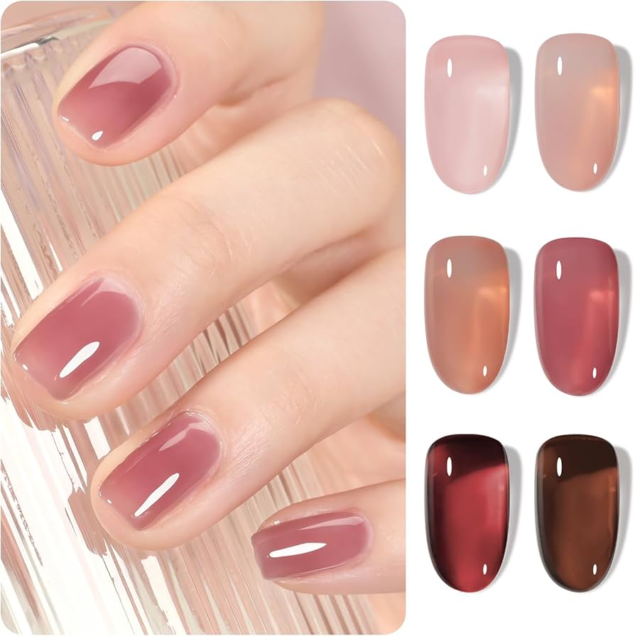 Amazon | GAOY ジェルネイル 6色セット シアーカラージェル ジェル