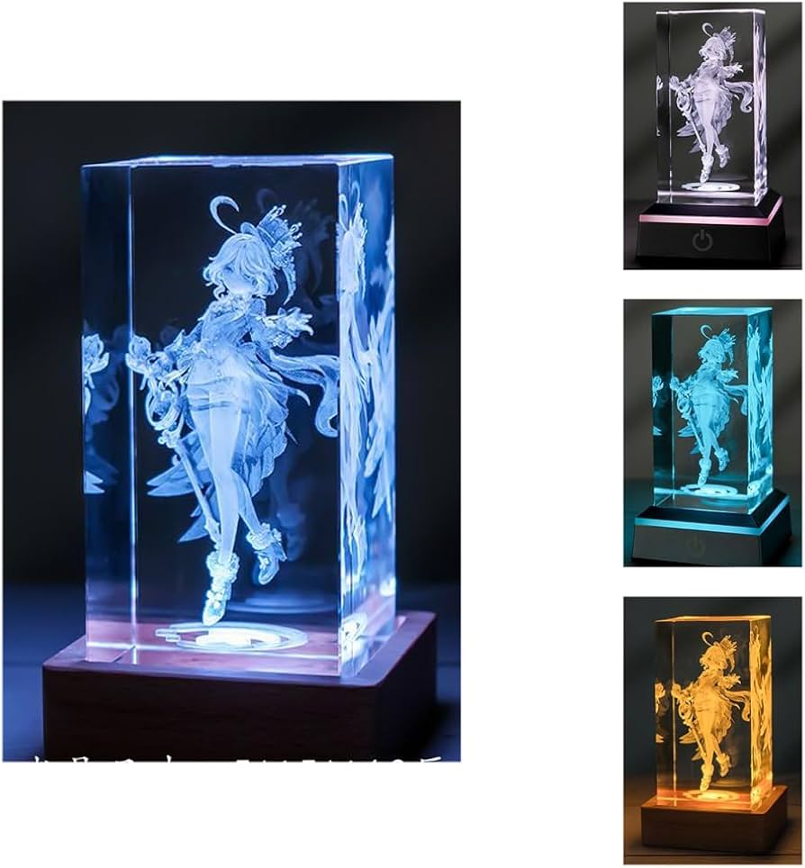 Amazon.co.jp: 原神 グッズ フリーナ フィギュア クリスタル型