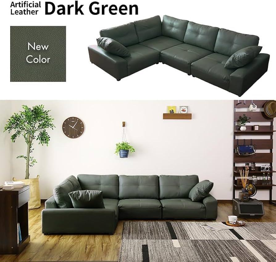 Amazon｜DORIS ドリス ソファ ローソファ 3人掛け L字 幅201 フロア