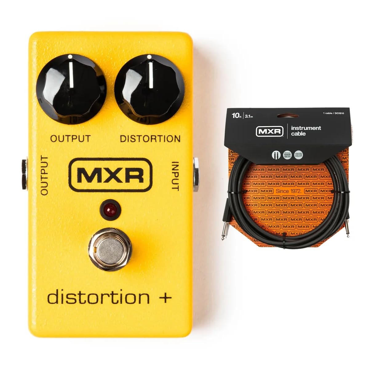Amazon.com: MXR M-104 Distortion + Bundle w/MXR 10ft Instrument