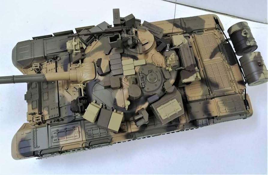 Amazon | 1/16サイズ戦車ラジコン ロシアT-90型 現代戦車 2.4GHzで複数