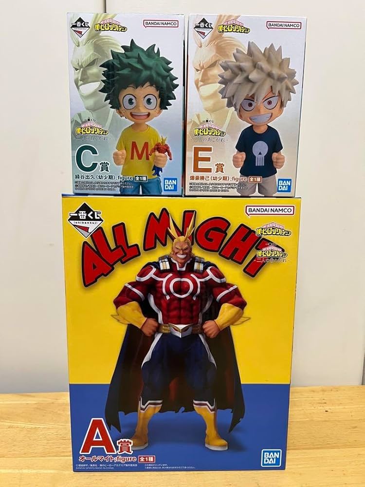 Amazon.co.jp: 僕のヒーローアカデミア一番くじ オールマイト 緑谷出久