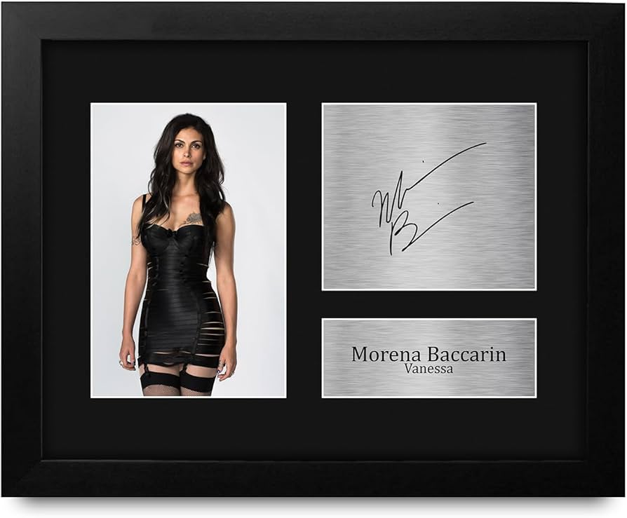 Amazon.com: HWC Trading Morena Baccarin Deadpool Vanessa Framed