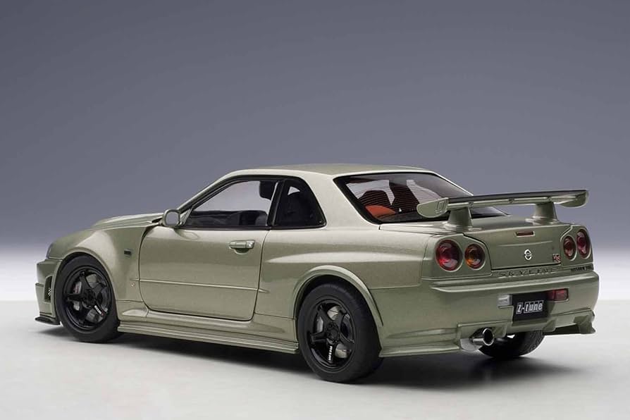 Amazon | AUTOart 1/18 ニスモ R34 GT-R Z-tune (ミレニアムジェイド