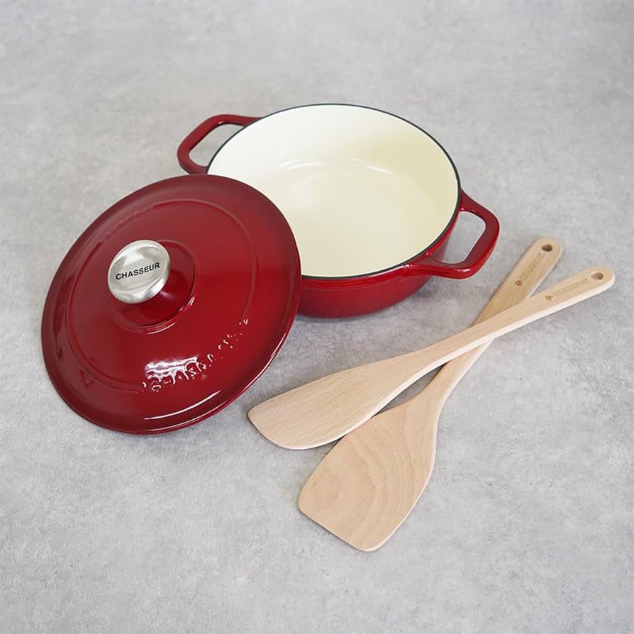 Amazon.co.jp: シャスールローキャセロール20特別セット ボルドー