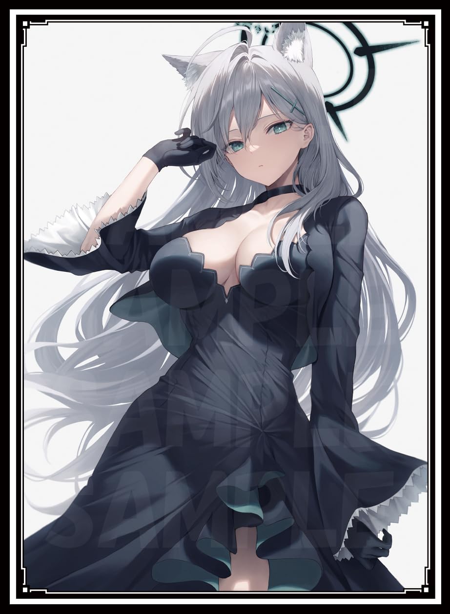 Amazon.co.jp: カードスリーブ ブルアカ シロコテラー シロコ ブルー