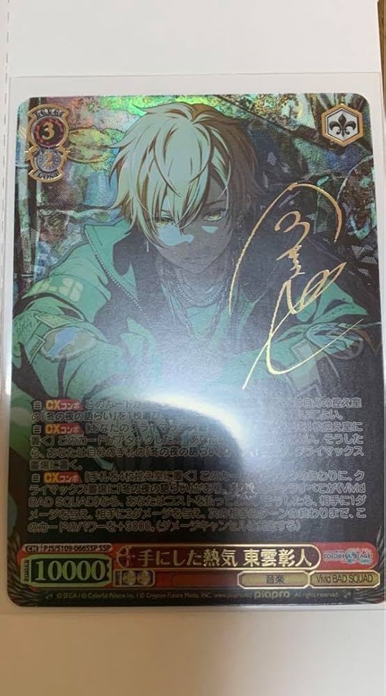 Amazon.co.jp: ヴァイス 2 SSP サイン 手にした熱気 東雲彰人 : おもちゃ