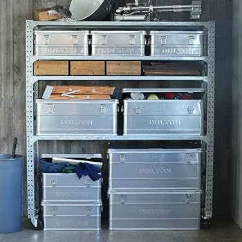 Amazon｜ダルトン(Dulton) アルミコンテナ XL スタッキング 収納