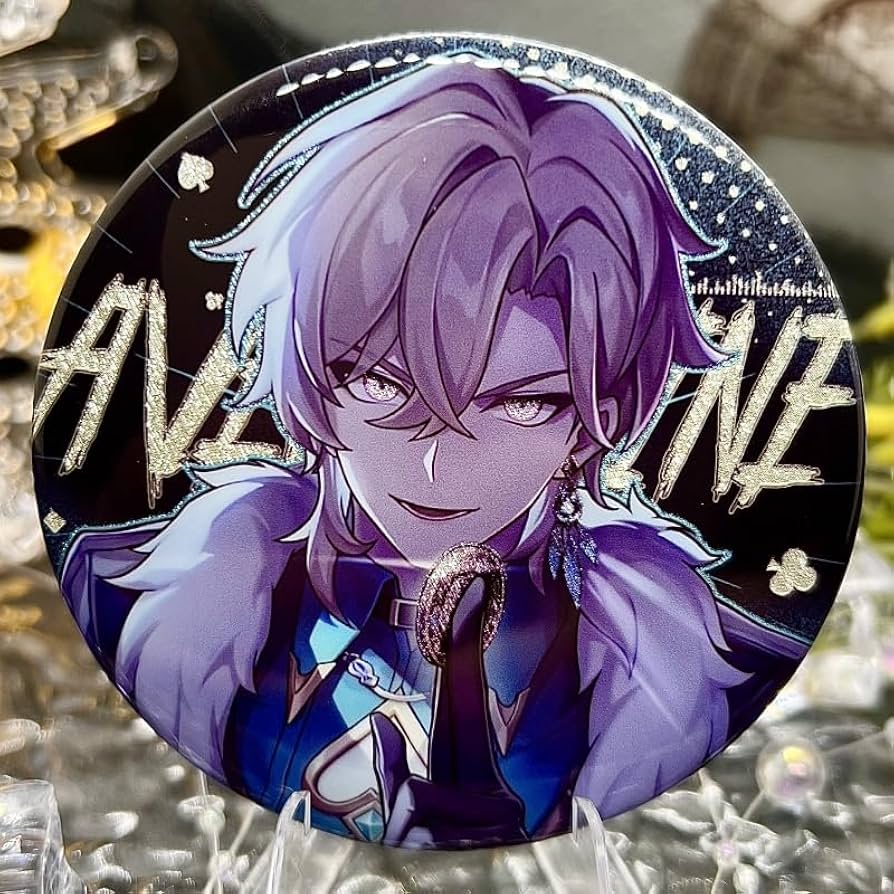 Amazon.co.jp: 崩壊スターレイル アベンチュリン 缶バッジ 4個セット