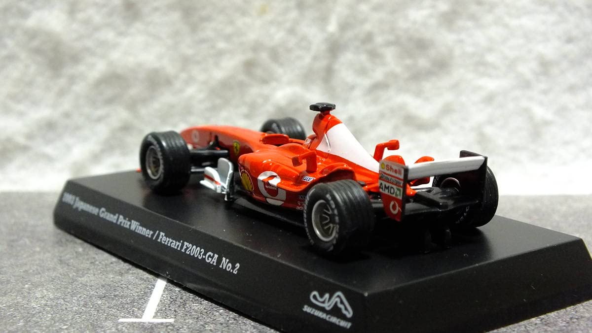 Amazon.co.jp: 1/64 Kyosho Suzuka Legend History Japanese GP Winner