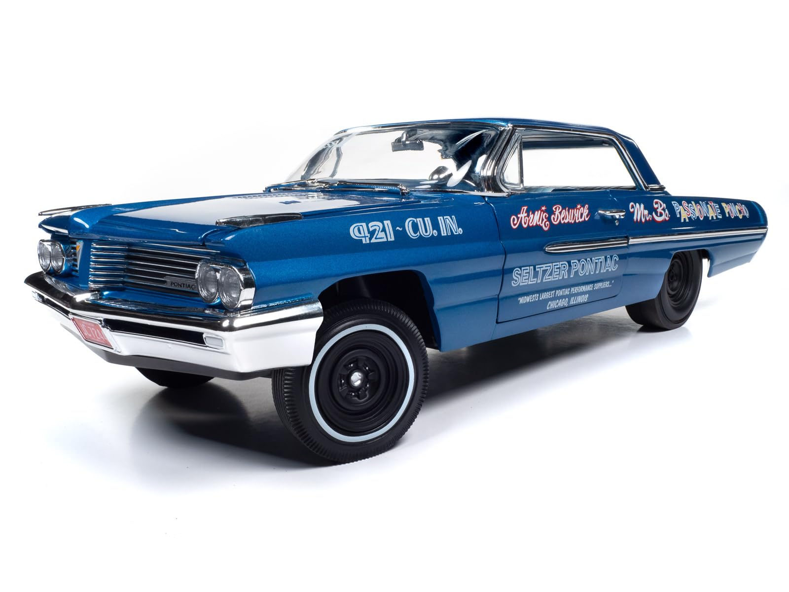 Amazon.com: Auto World 1962 Pontiac Catalina Hardtop Legends of