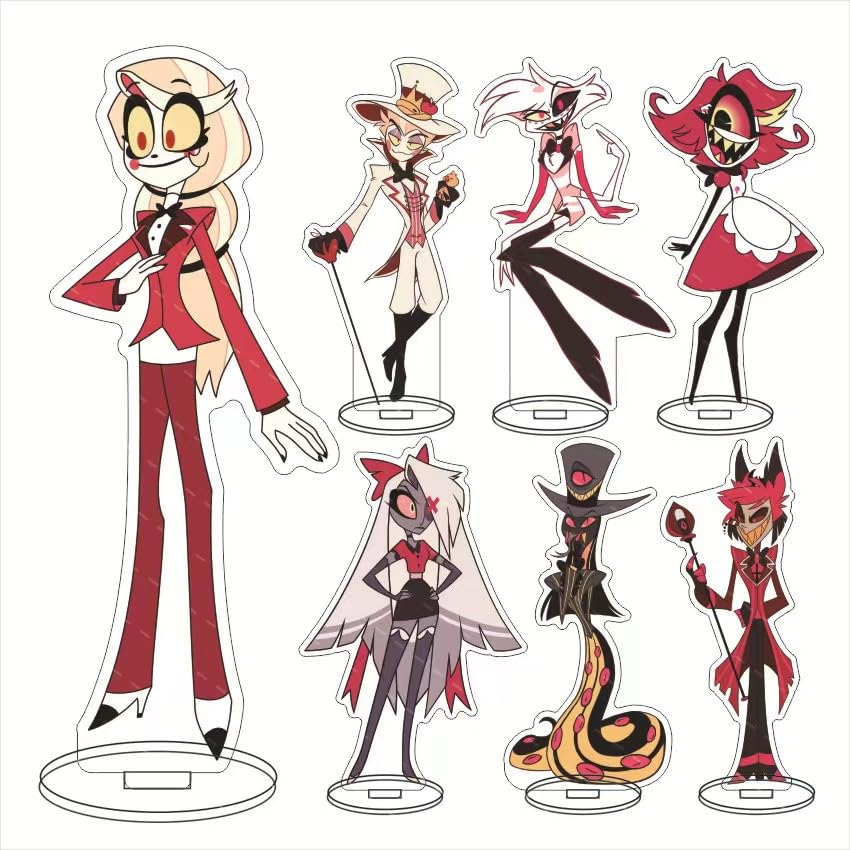 Amazon.co.jp: ハズビン ホテル アクリルスタンド Hazbin Hotel 台座