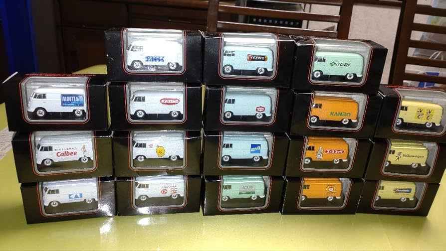 Amazon.co.jp: 京商1/64 ワーゲンバス サークルkサンクス 限定 : おもちゃ