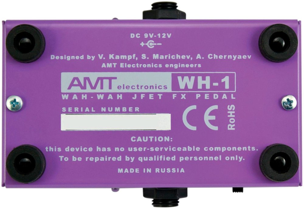 Amazon | AMT Electronics FXペダルギターシリーズ WH-1 Wah-Wah JFET
