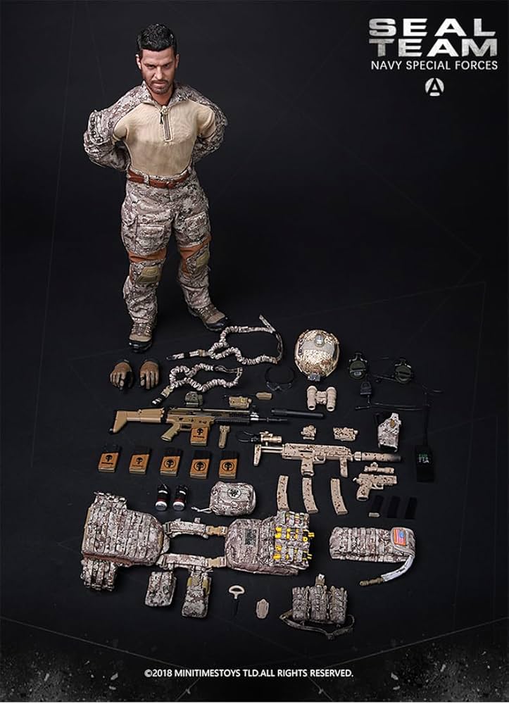 Amazon | MINITIMES 1/6 フィギュア 米海軍 特殊部隊 ネイビーシールズ